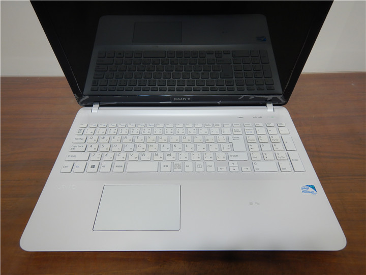 カメラ内蔵中古 15型 ノートPC Windows10 WPS Office SSD128GBメモリー 