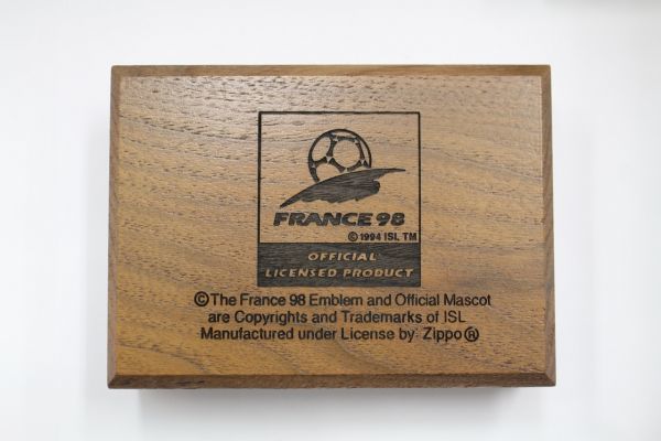 未使用☆ZIPPO ジッポー FIFA フランス 98 ワールドカップ