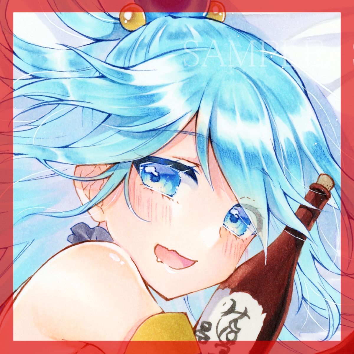 同人手描きイラスト この素晴らしい世界に祝福を このすば アクア B5 手描きイラスト 売買されたオークション情報 Yahooの商品情報をアーカイブ公開 オークファン Aucfan Com