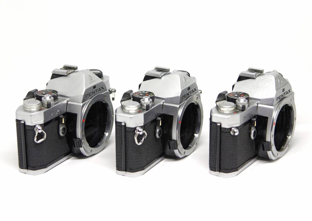 ☆ ペンタックスMX シルバーボディ 3台 ジャンク、部品取り用です