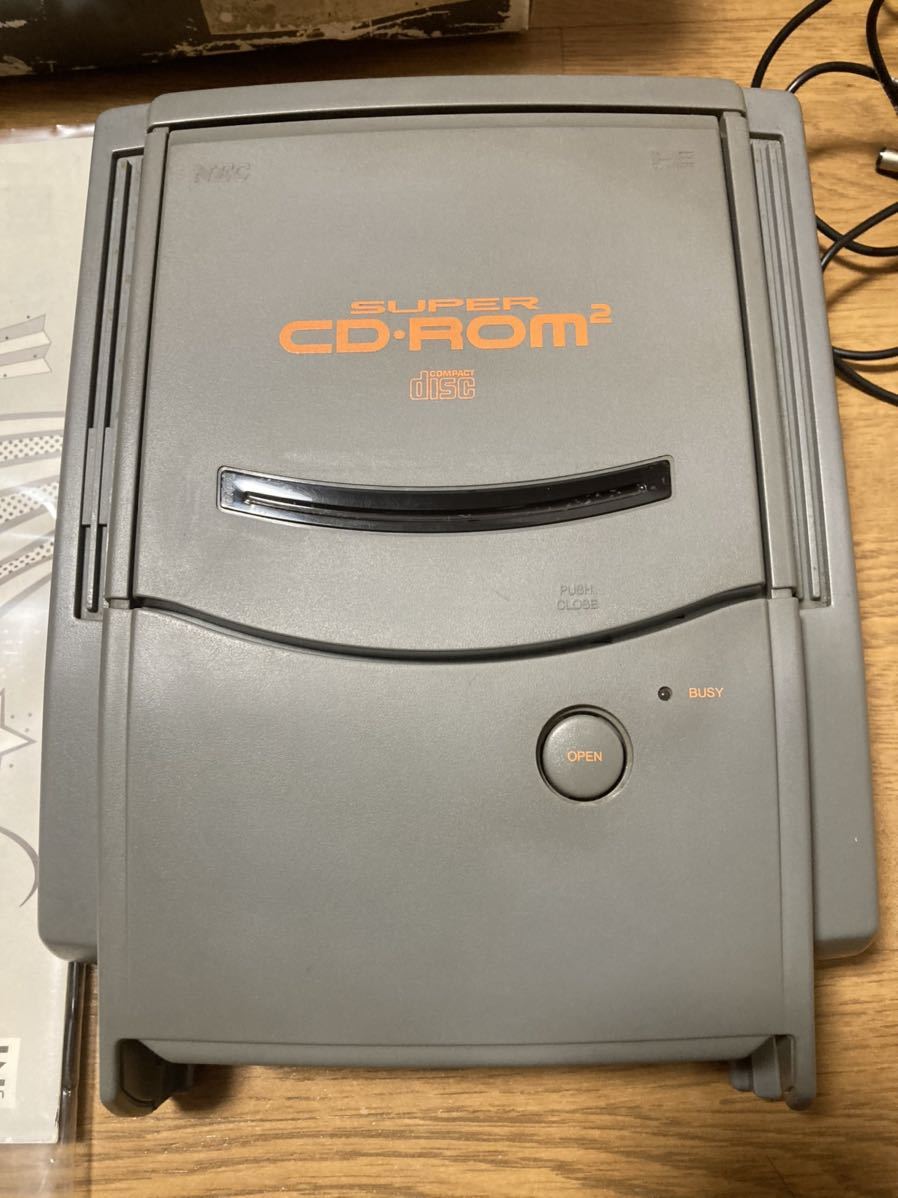 NEC NEC PCエンジン SUPER CD-ROM2本体 PI-CD1 ジャンク【10 PC