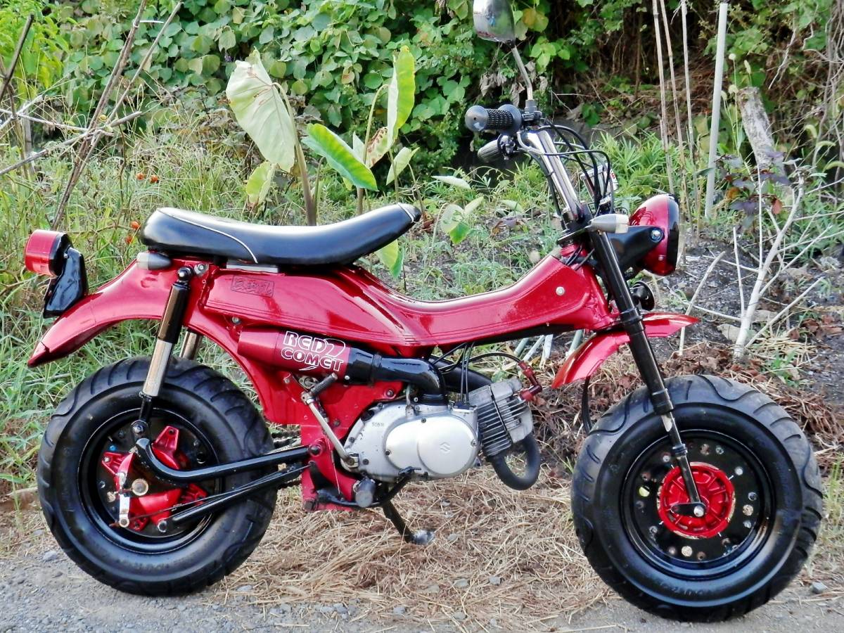 旧車 希少 スズキ バンバン50 RV50 エンジン好調 カスタムあり 【公式 