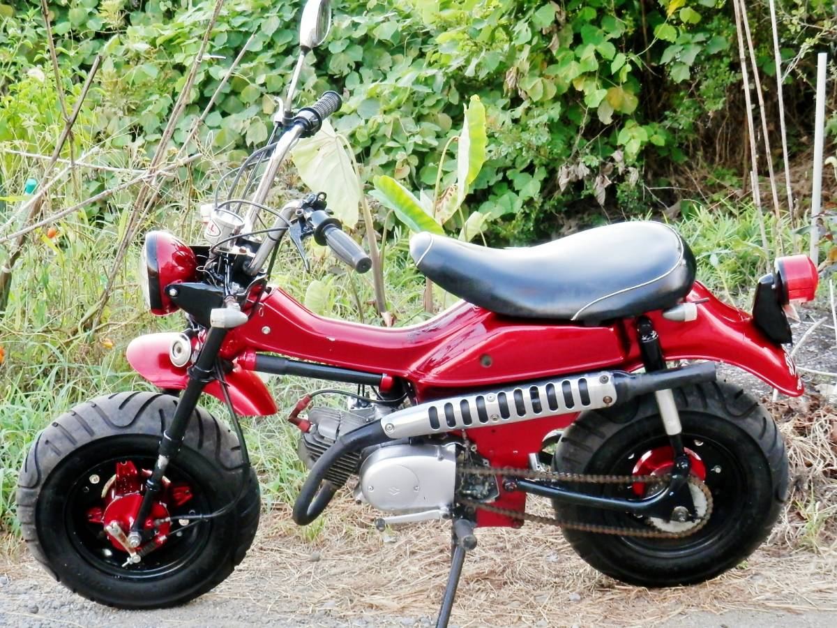 旧車 希少 スズキ バンバン50 RV50 エンジン好調 カスタムあり 【公式 