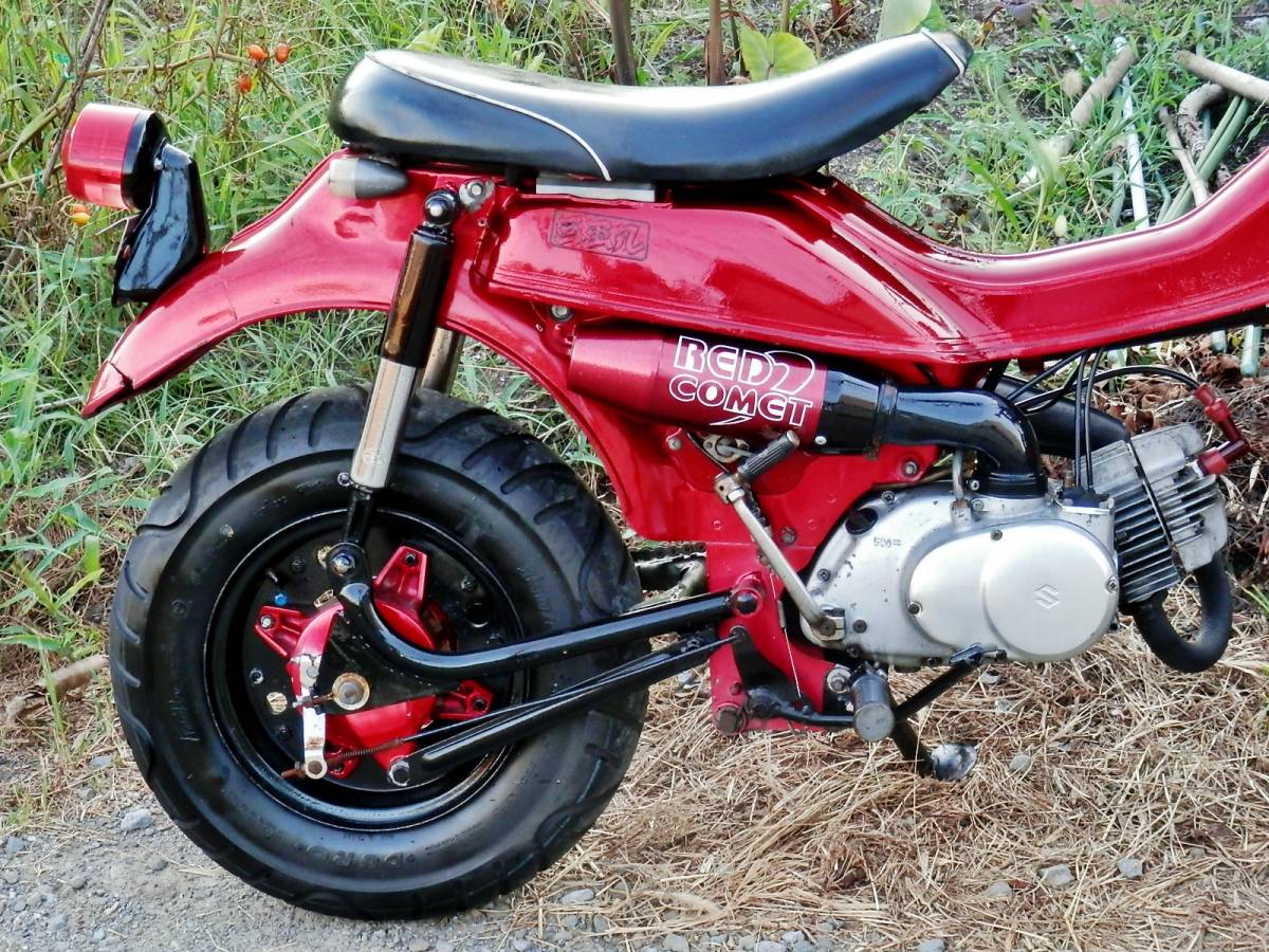 旧車 希少 スズキ バンバン50 RV50 エンジン好調 カスタムあり 【公式 