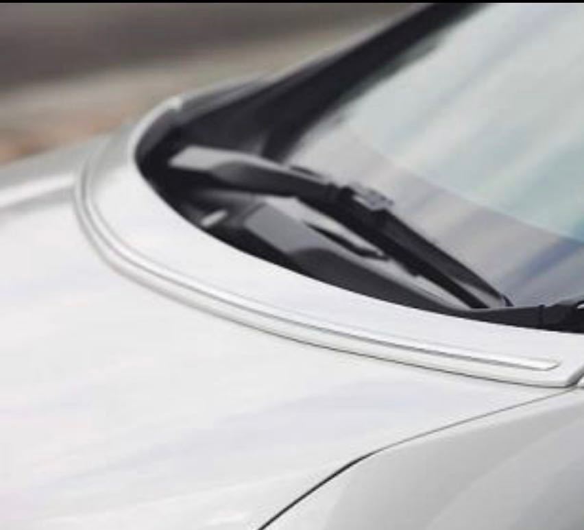 【新品 塗装済み】クレイブ Crave ヴェルファイア 20系 ボンネットスポイラー　070パールホワイト塗装済み　新品　未使用品