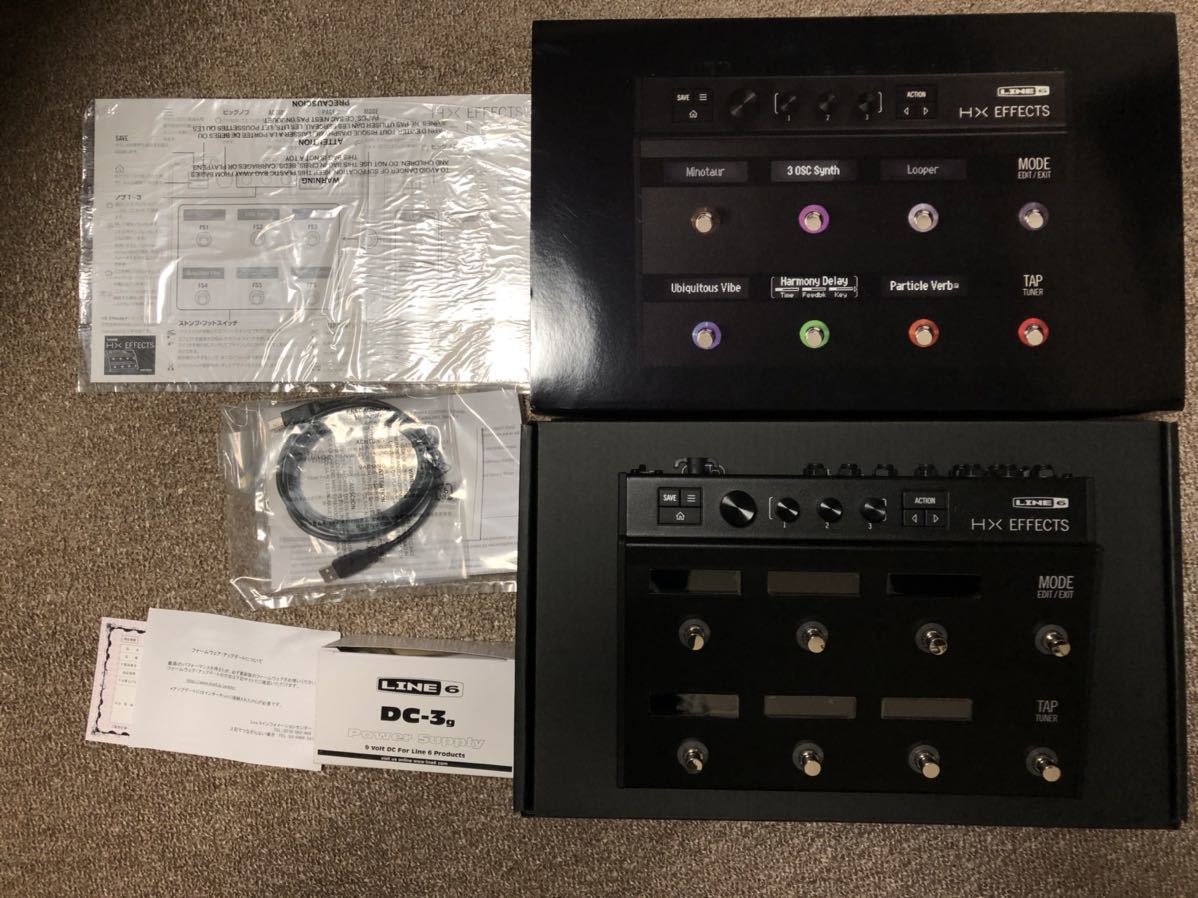 LINE6 HX EFFECTS マルチエフェクター 【中古完動品】 HX マルチエフェクター EFFECTS ラインシックス EFFECTS（新品&frasl;送料無料）楽器検索デジマート 美品