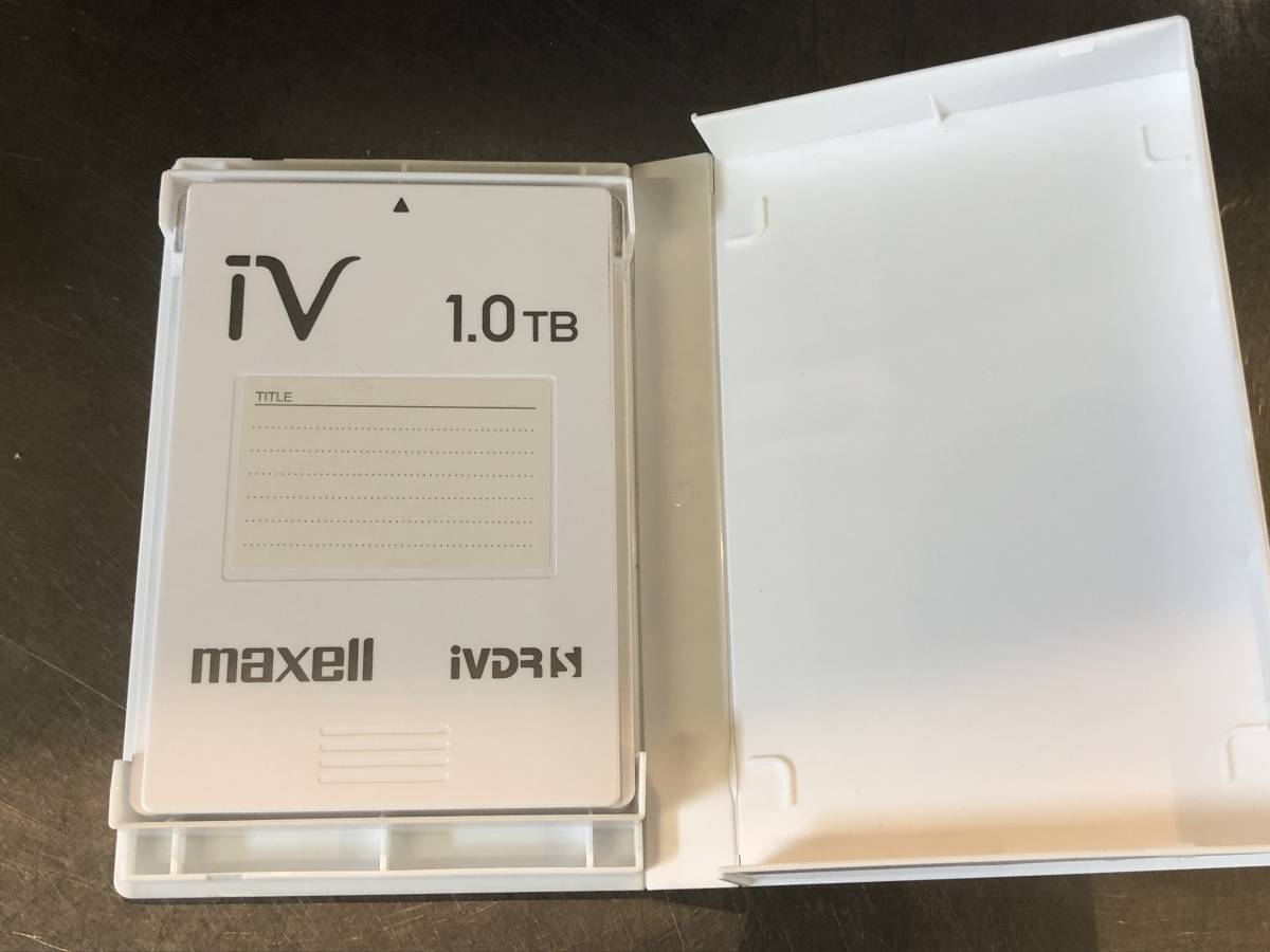 マクセル iVDR-S 1TB maxell アイヴィ カセットハードディスク 1.0TB 