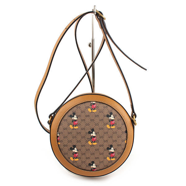 GUCCI、ディズニーコラボ新作 ラウンドショルダーバッグ