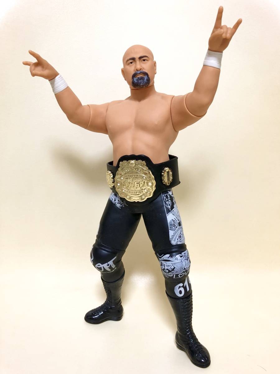 グレートムタ 武藤敬司 指人形 ソフビフィギュア マスコット プロレス IWGP プロレス武藤敬司が素顔でIWGPヘビー級、グレート・ムタで三冠 TDK7