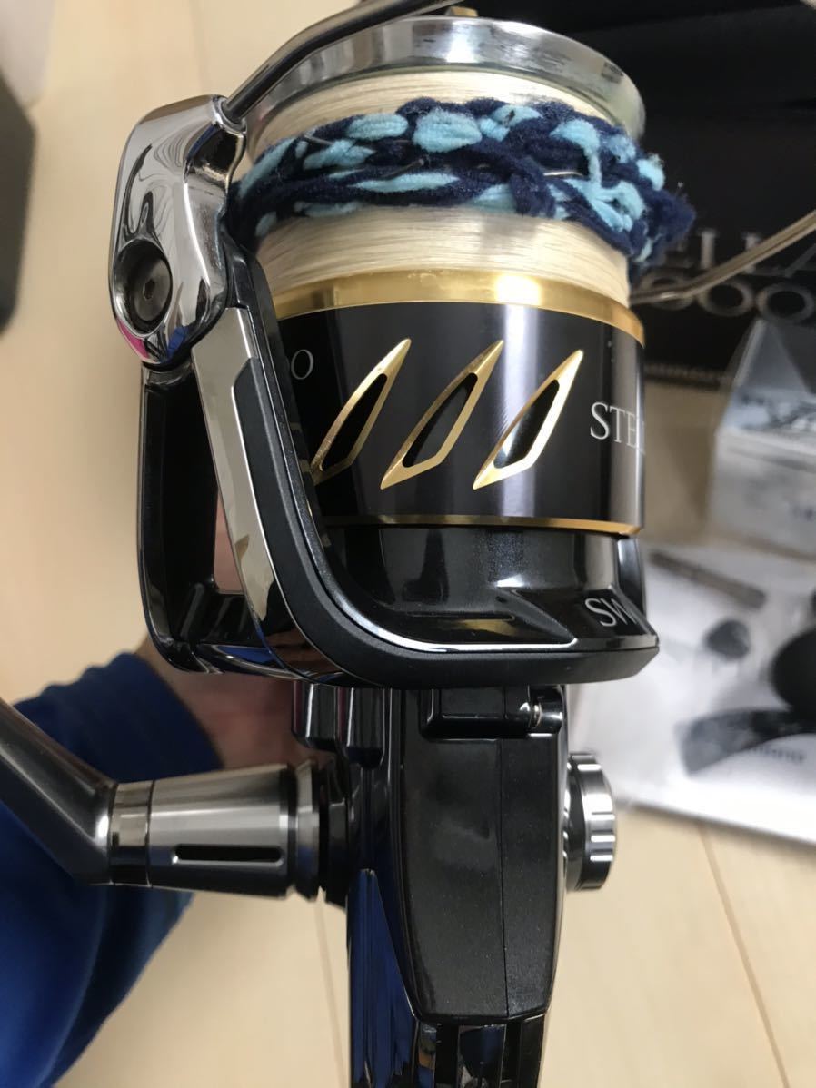 シマノ SHIMANO 13ステラSW18000HG 夢屋ラウンドノブL付き GT ヒラマサ