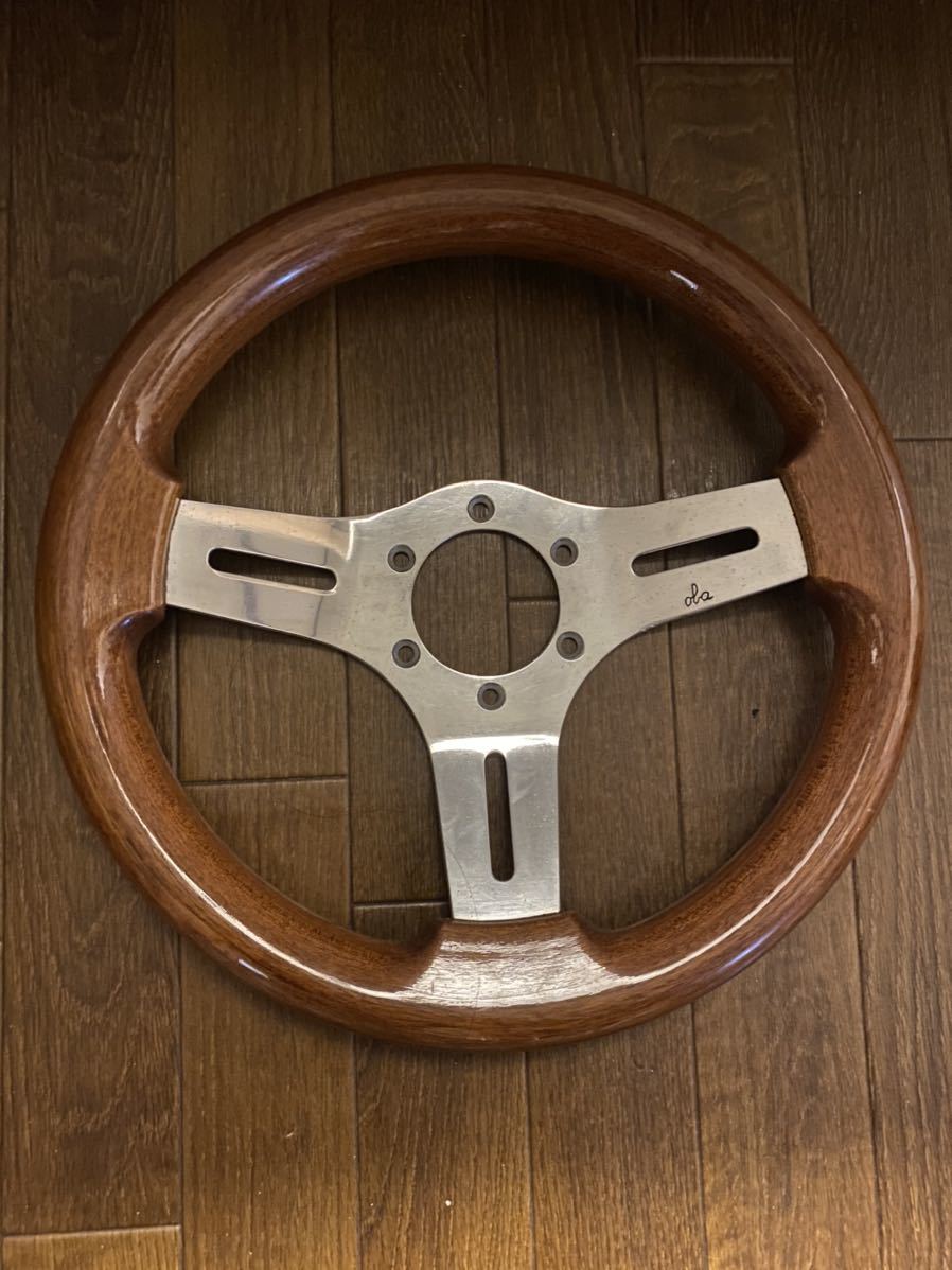 OBA 当時物 ウッドステアリング ステアリング オバ 旧車 oba ウッド 約