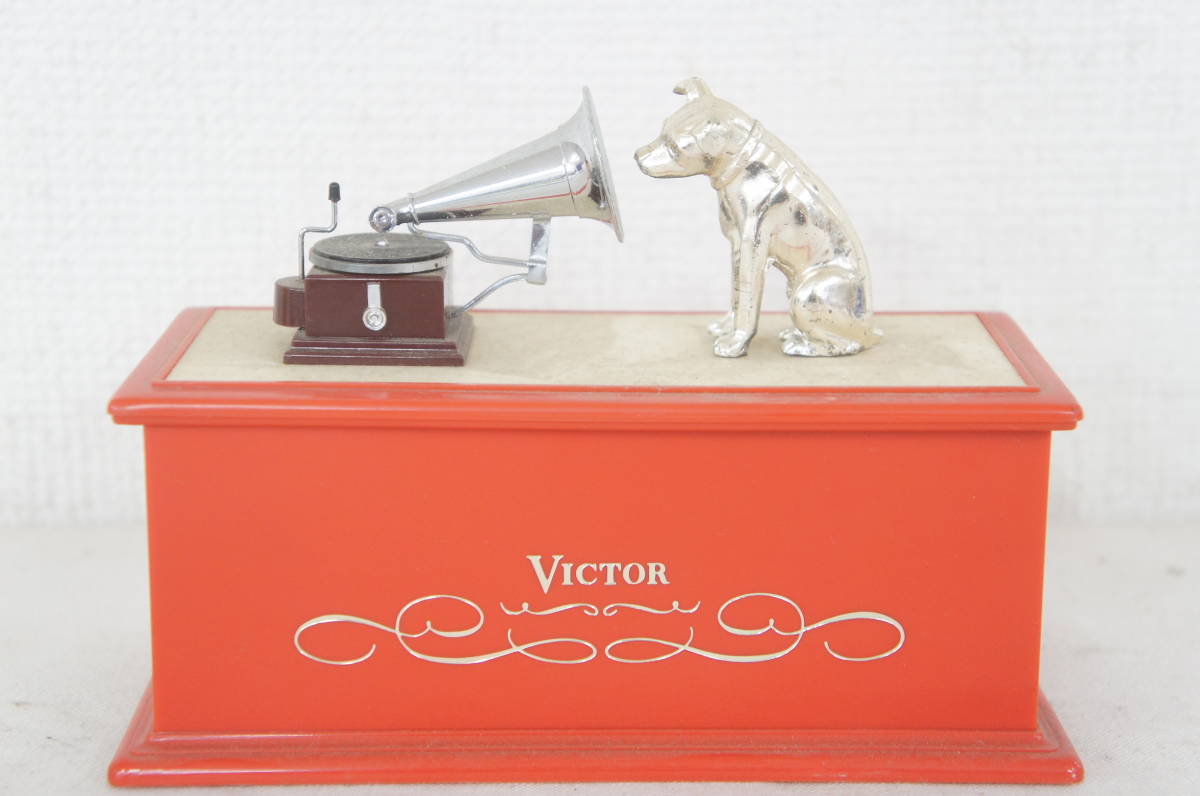 Victor ビクター 6H-133 ニッパー犬 ラジオ 2点セット レトロ 60