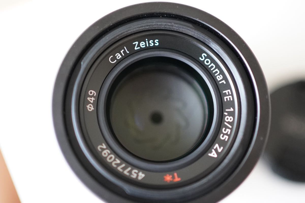 ソニー SONY Sonnar T* FE 55mm F1.8 ZA SEL55F18Z 一眼カメラ用レンズ 