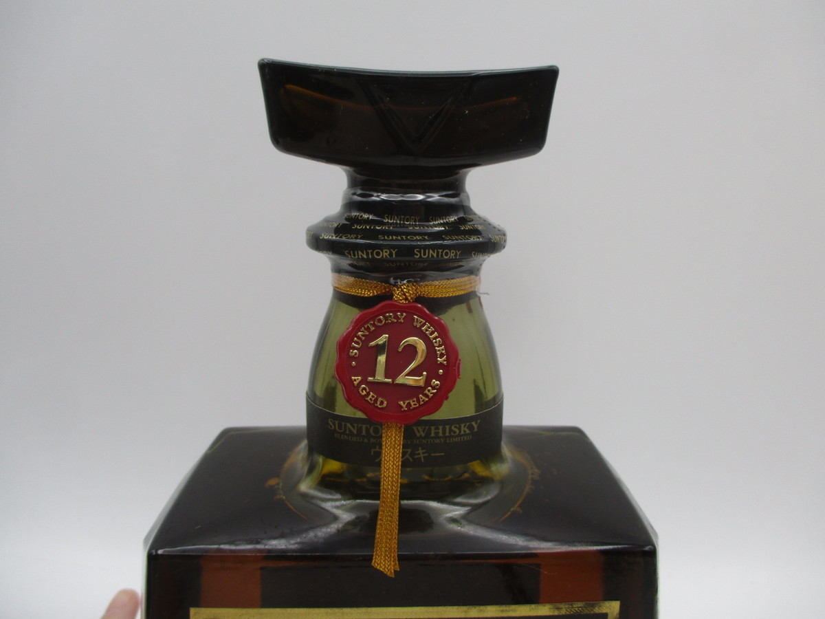 【同梱OK商品】SUNTORY WHISKY ROYAL 12年 サントリー ウイスキー ローヤル 国産 700ml 43% 古酒 未開栓 箱 T25016 12年 サントリー ROYAL ブルーラベル プレミアム 戌