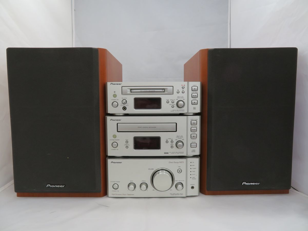 Pioneer パイオニア システムコンポ一式 公式通販 、リモコン付き