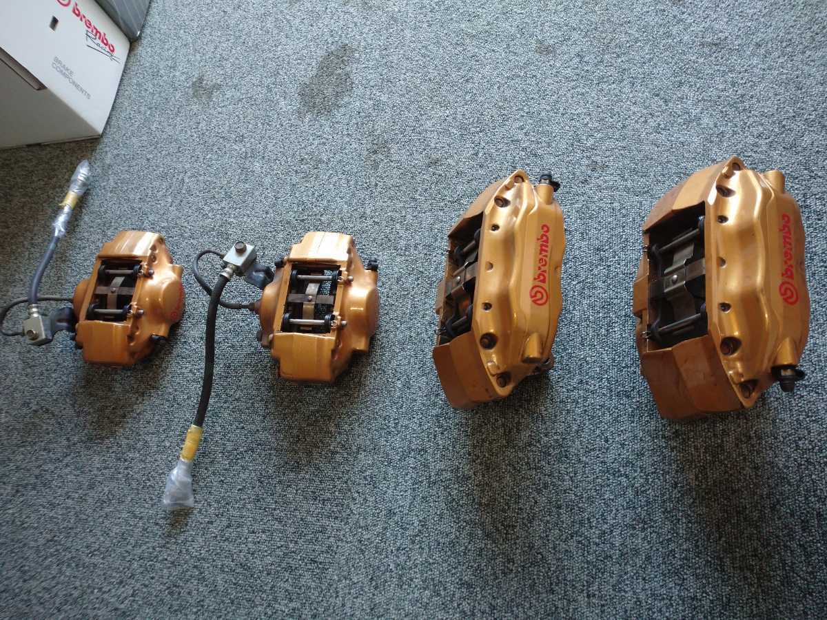 BNR34 純正 ブレンボ キャリパー ローター 前後セット Vスペック
