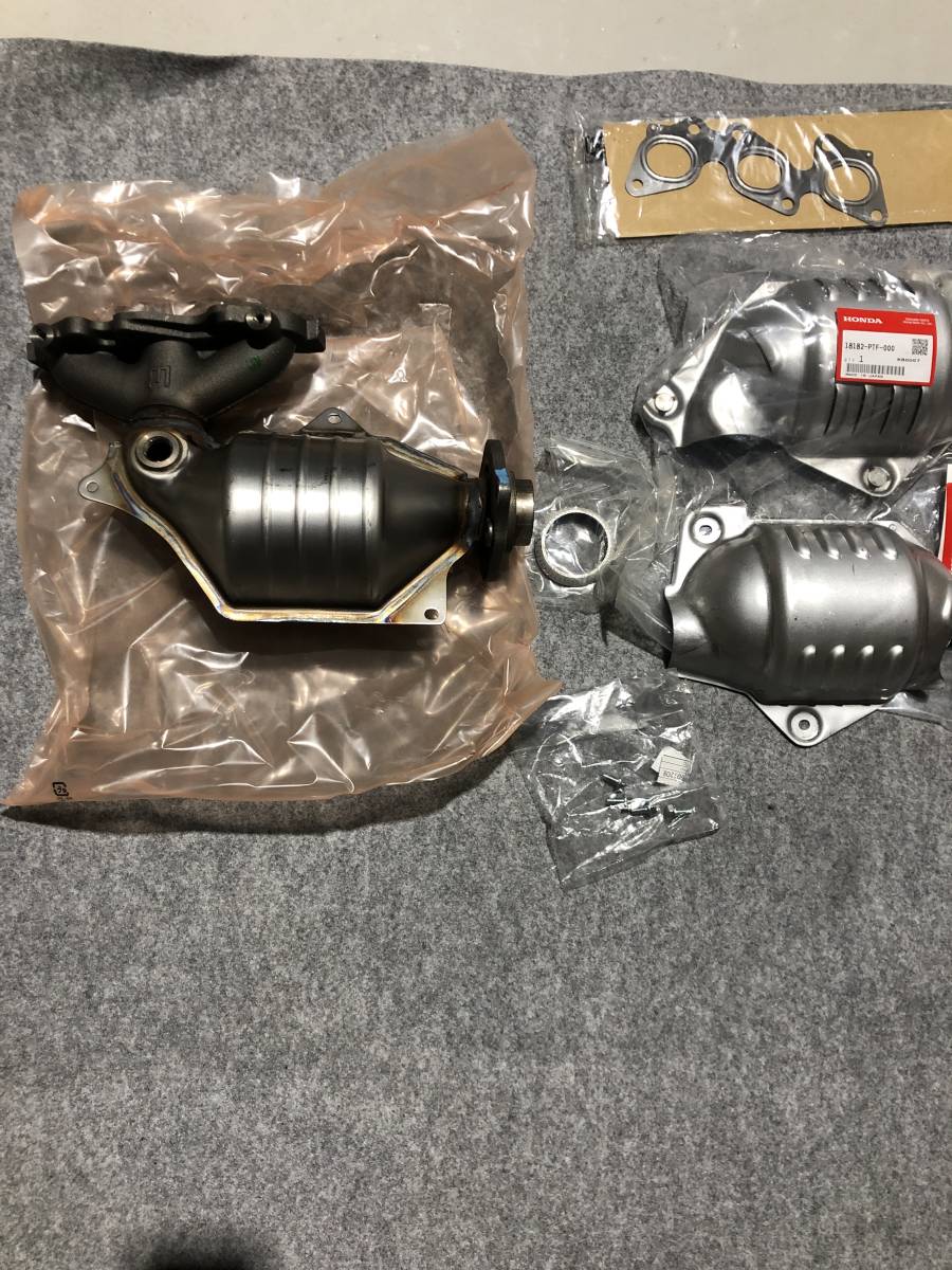 ホンダ 触媒 バモス エキマニ プロ コンバーター 中古 バモスホビオ