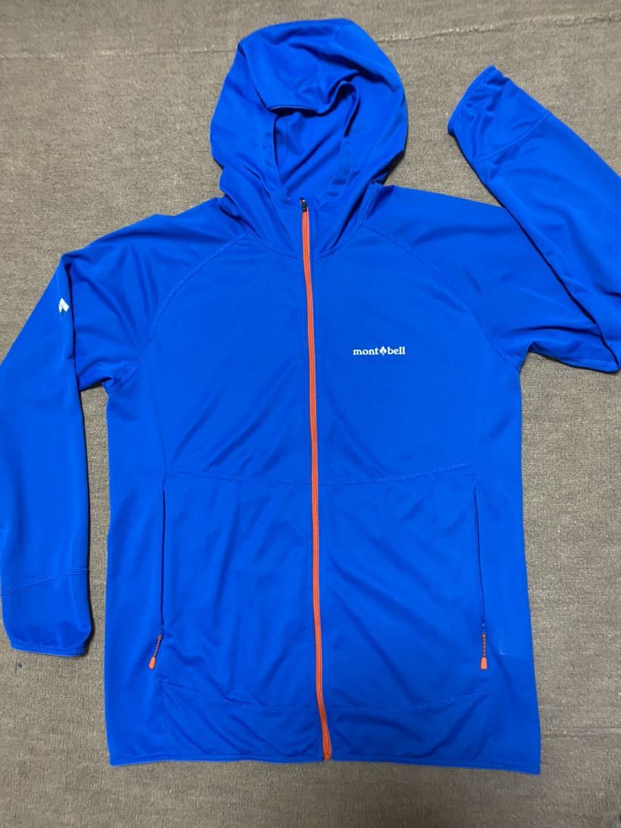 【格安，安い】 送料格安スピード発送 良品 mont－bellモンベルの薄手パーカー Lサイズ登山トレランマラソンウォーキングフェスキャンプトレッキング(男性用)｜売買されたオークション情報、yahooの商品情報 男性用