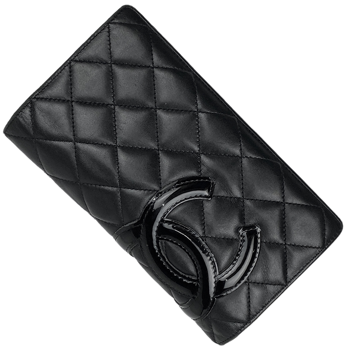 CHANEL ⁄ シャネル・カンボンライン⁄ 二つ折り長財布