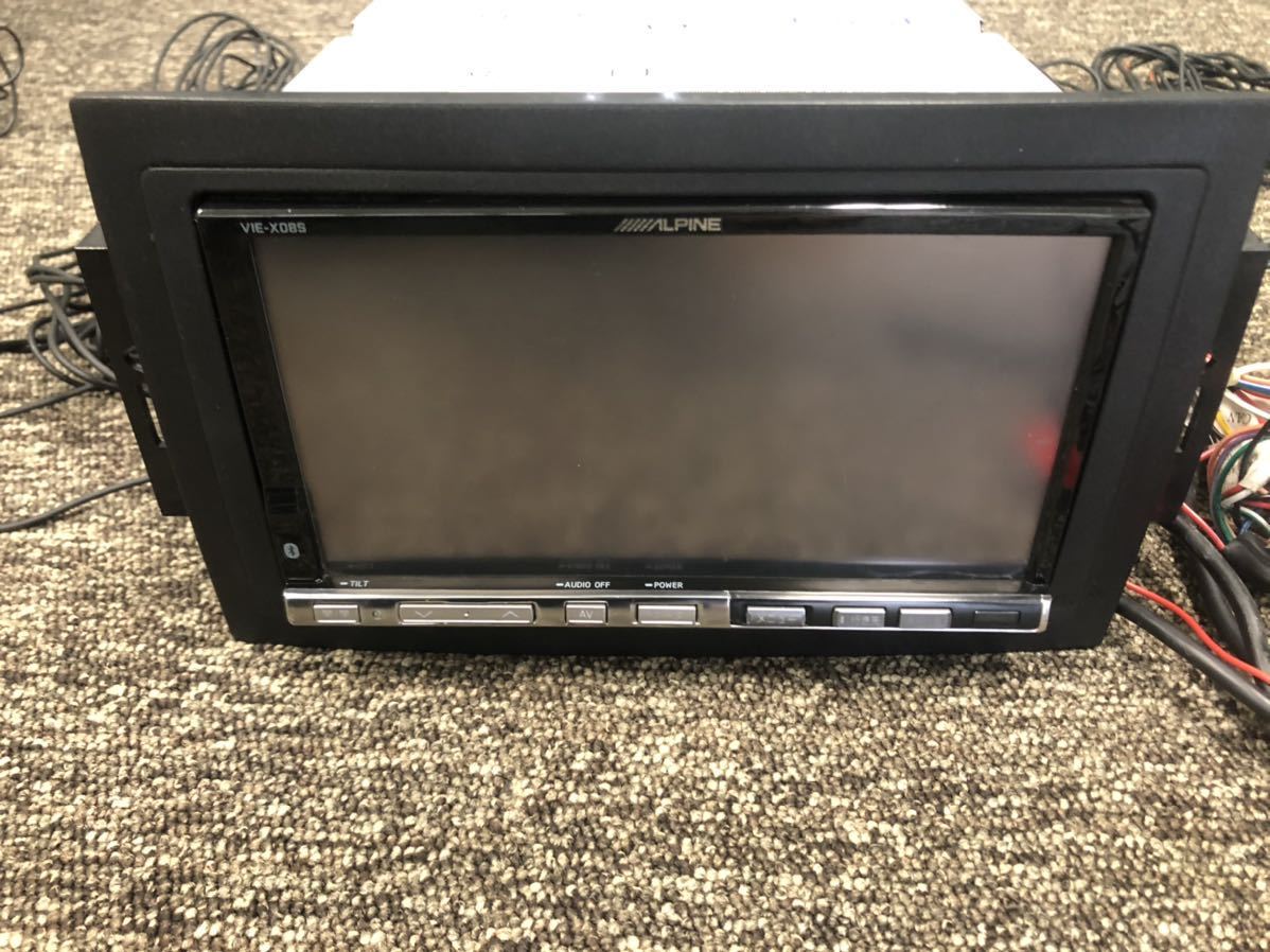 アルパイン ALPINE HDDナビ VIE-X08S ナビ フルセグ VIE-X08 カーナビ