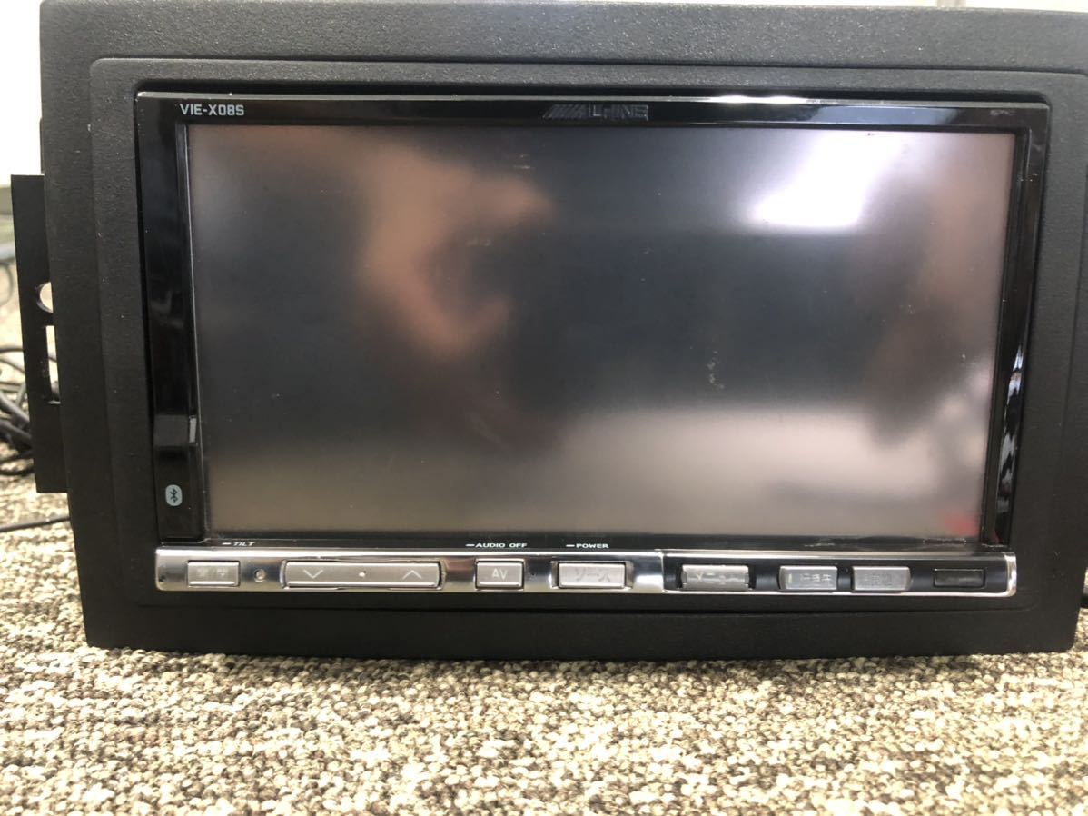 アルパイン ALPINE HDDナビ VIE-X08S ナビ フルセグ VIE-X08 カーナビ
