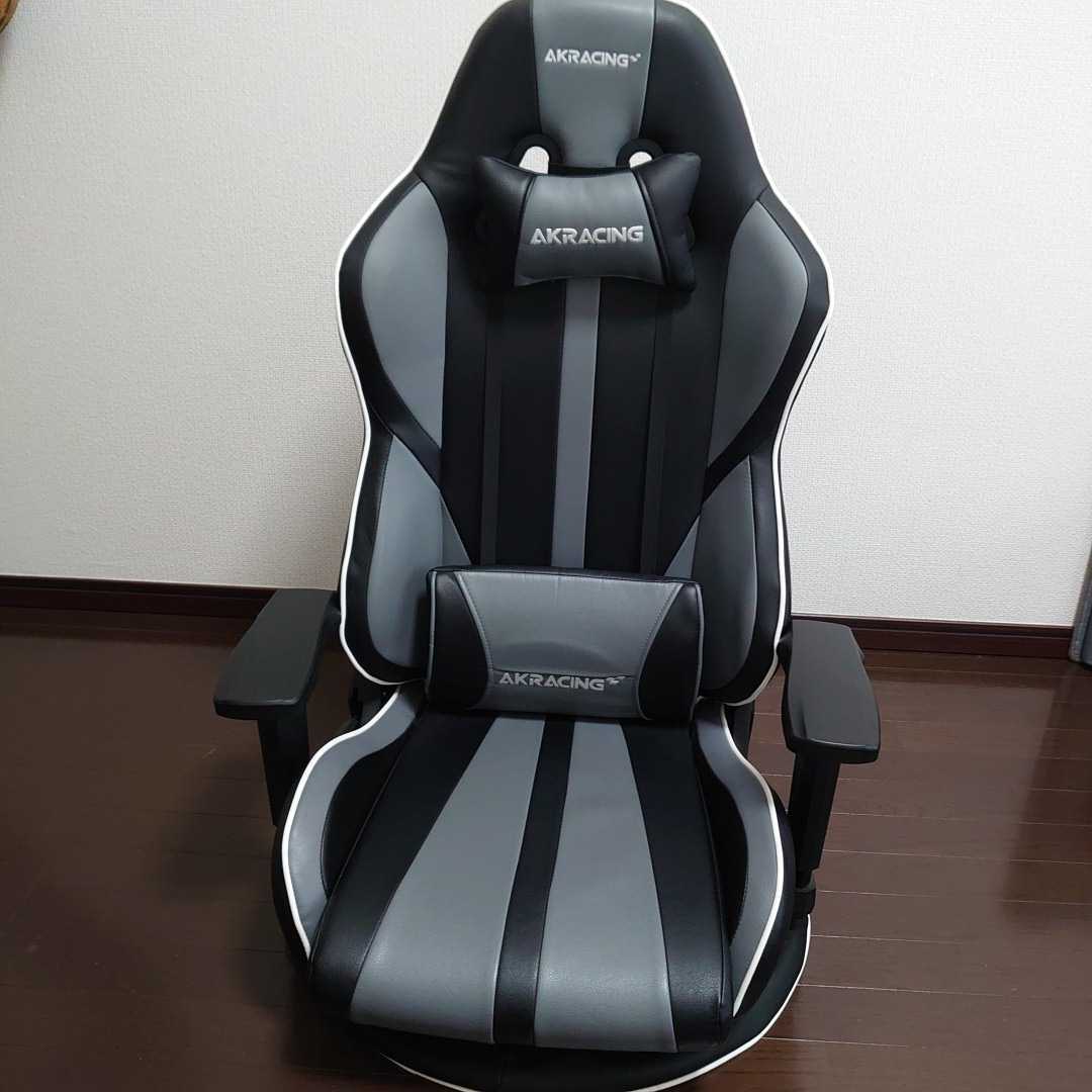 AKRacing ゲーミング座椅子極座V2 グレー V2 極坐 AKRacing ゲーマー女子も納得の座り心地とは？ AKRacingの\u201c高級\u201dゲーミング座椅 シリーズ｜テックウインド株式会社