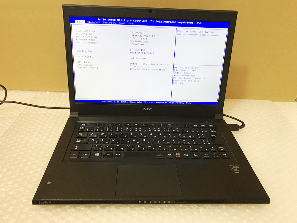 HOT，品質保証 ジャンク NEC PC-GN20611U2 Core i7 4510U 2.0GHz(12インチ～)｜売買されたオークション情報、yahooの商品情報をアーカイブ公開 - オークファン NEC