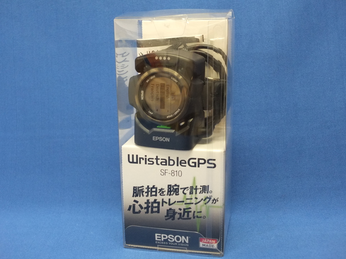 エプソン WristableGPS SF-810 － RUNNET － 日本最大級！走る仲間の