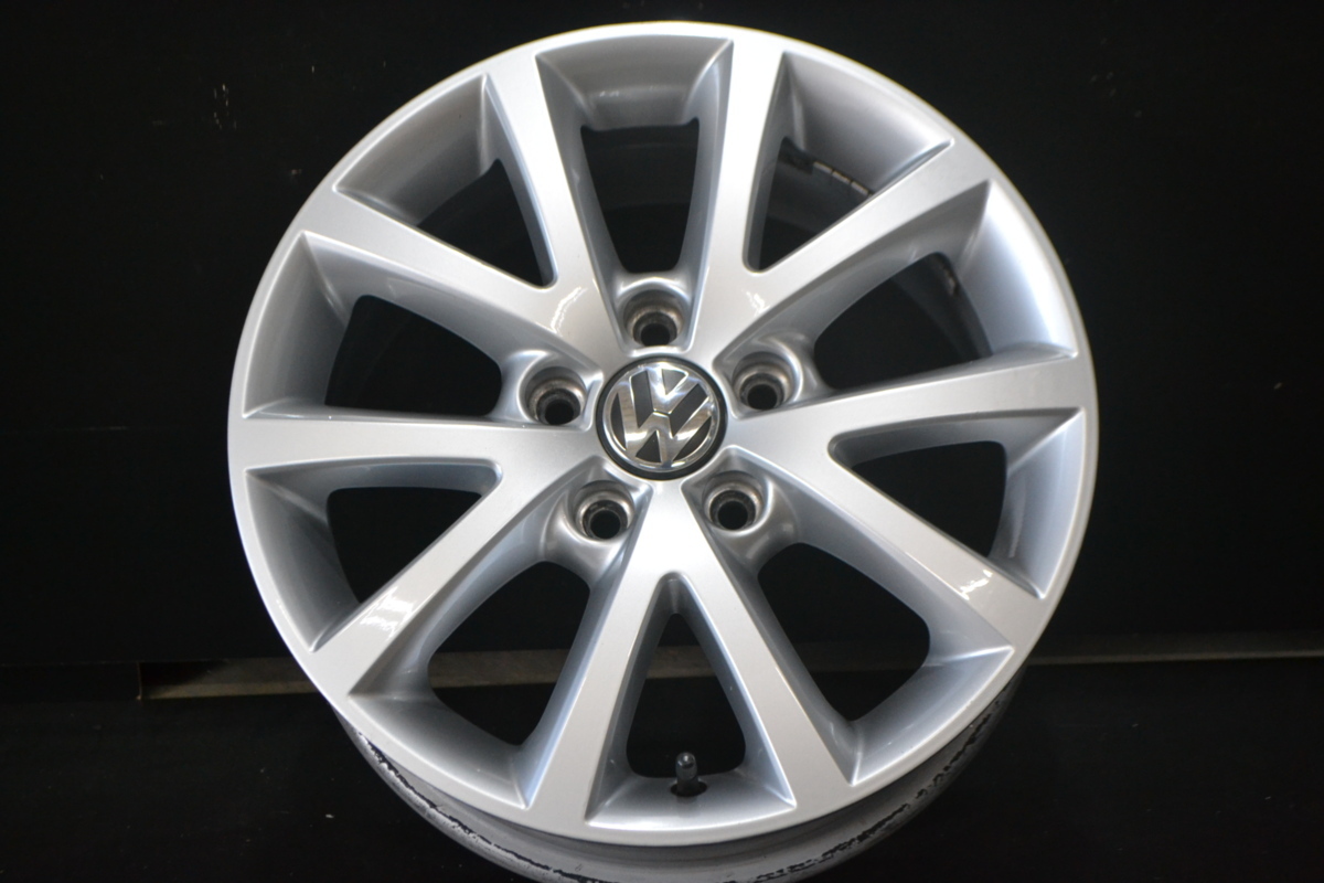 16×6.5J +50 112 5H 4本 】 VW純正アルミ フォルクスワーゲン / ゴルフ