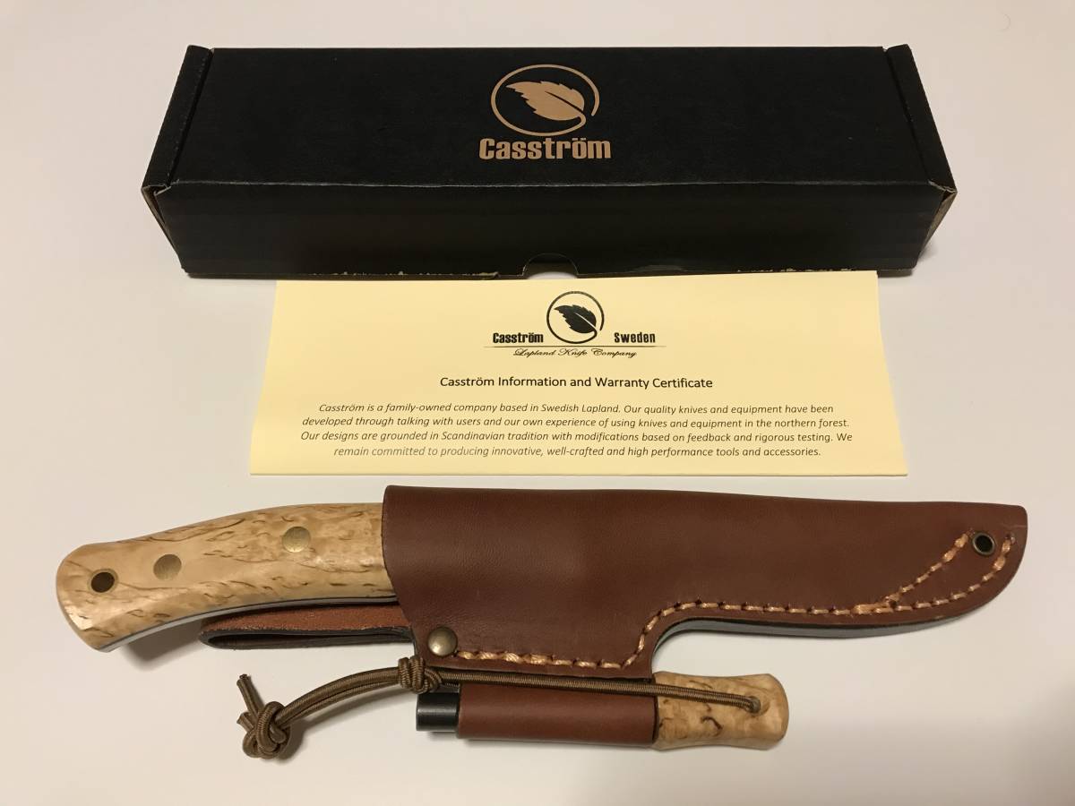  カスストロム No.10 Swedish Forest knife K720 ファイアースチール付 ブッシュクラフト キャンプ(その他)｜売買されたオークション情報、yahooの商品情報をアーカイブ公開 - オークファン その他