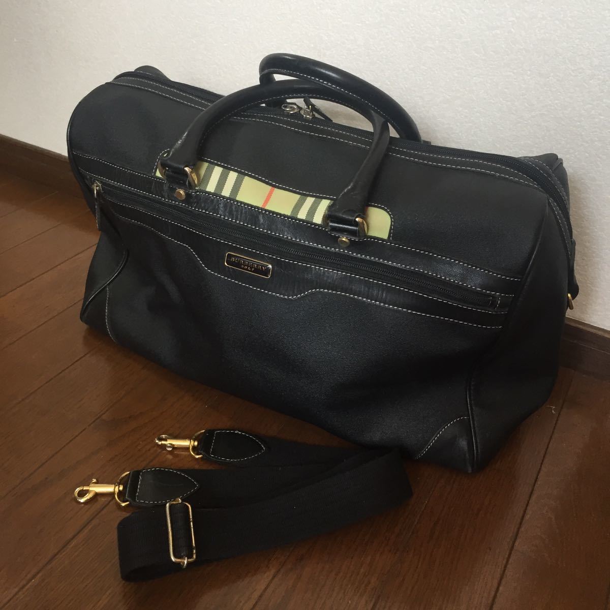 BURBERRY バーバリー ボストンバッグ GOLF (バーバリーゴルフ) 大容量