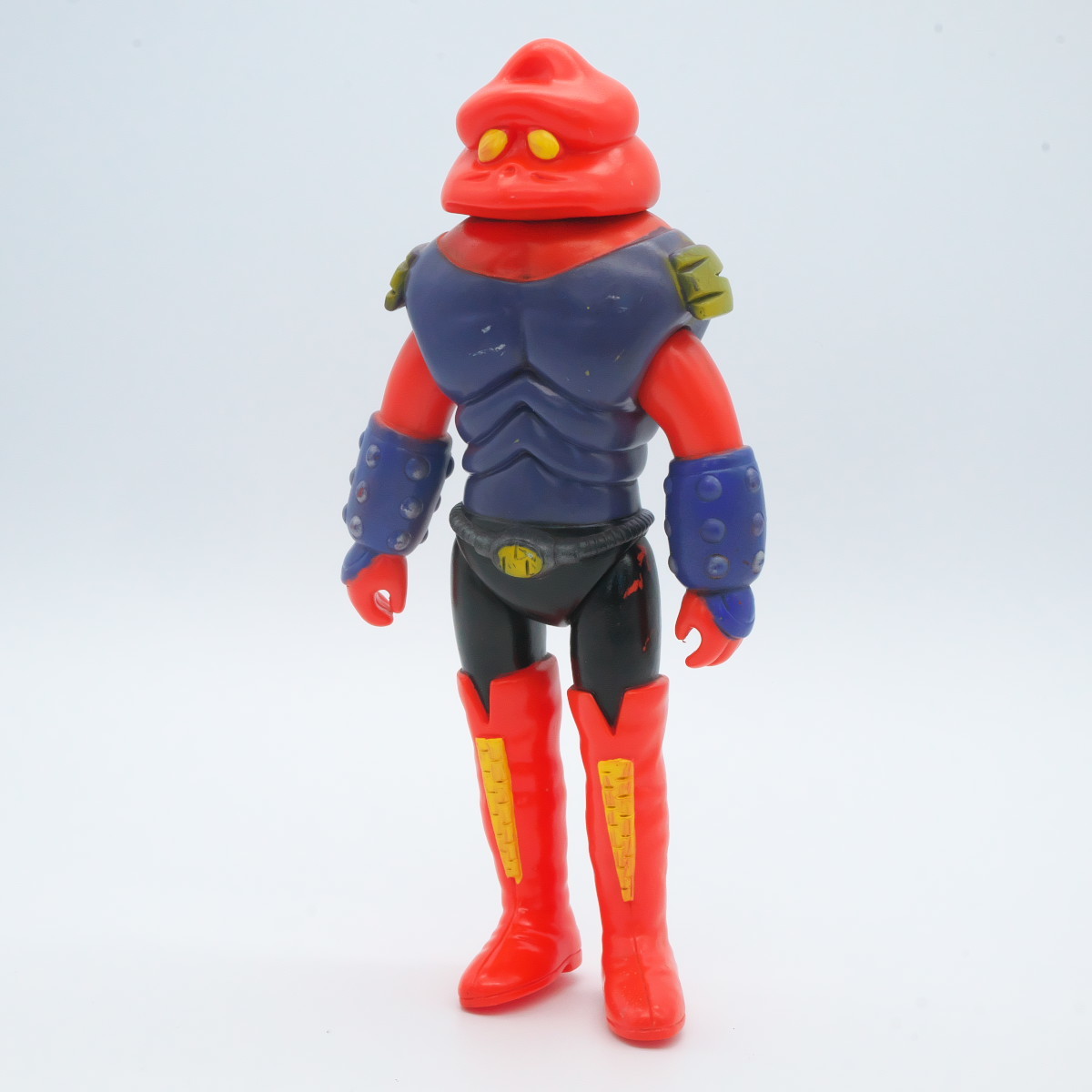 アクマイザー3　ガブラ　検索/ ブルマァク　タカトク　超合金　ソフビ　昭和レトロ アクマイザー3 ガブラ 全高約24㎝ ブルマァク タカトク ソフビ人形