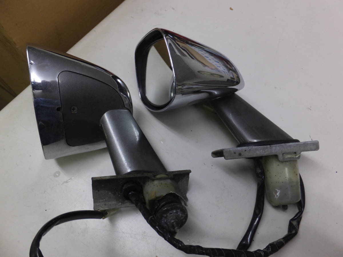 旧車部品 フェンダーミラー左右組 トヨタコロナマークⅡ ブタ目 MX30 