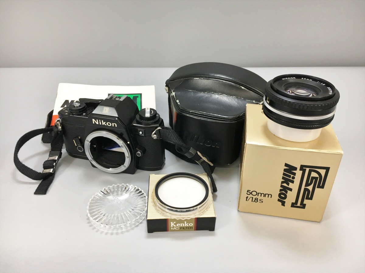 ジャンク ニコン フィルムカメラ 単焦点レンズ NIKON EM NIKKOR 50mm 1