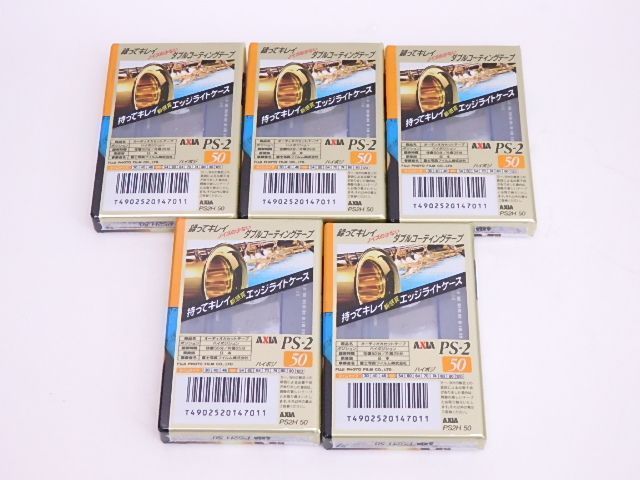 未開封品 AXIA/アクシア カセットテープ PS-2/PS2H-50 50分 HIGH