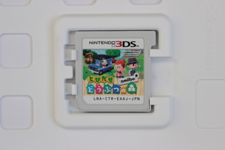 Nintendo 2DS LL本体、ACアダプター、とびだせどうぶつの森amiibo+