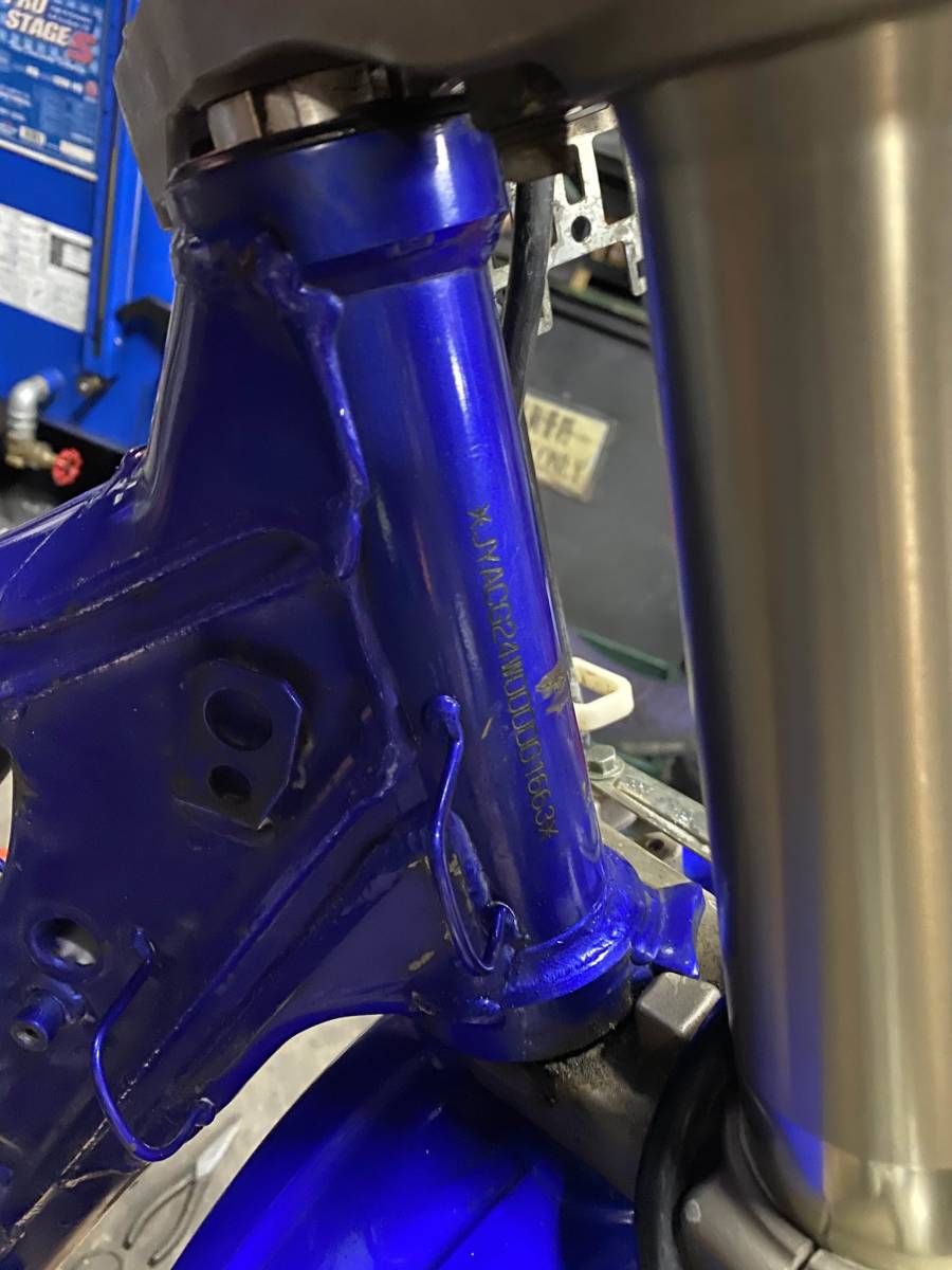 YAMAHA WR250F 書付フレーム　車体　2006？　写真の状態で　スペア部品に Yahoo!オークション WR250F - Specs, (2005-2006) Sale