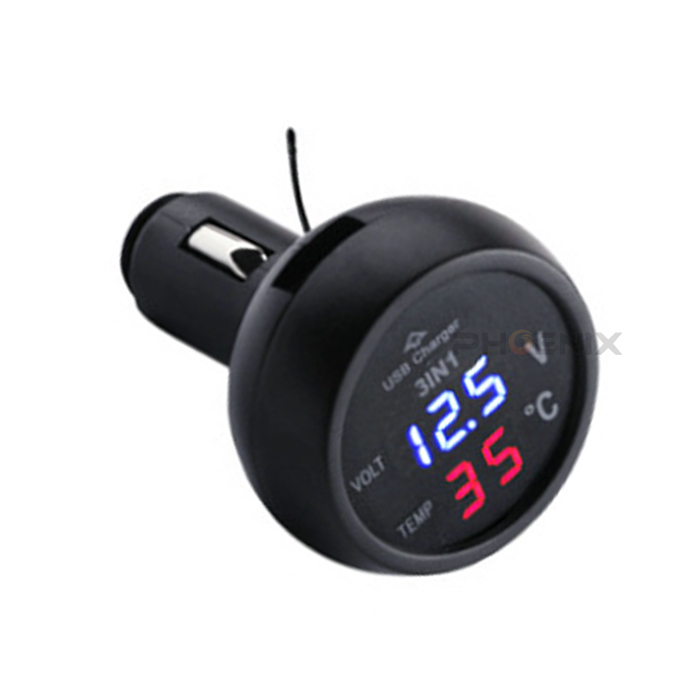 7322 シガーソケット 温度計 電圧計 Usb 充電ポート バッテリーチェッカー 12v車用 スマホ Iphone Android デジタル 電源 レッド ブルー 電装品 売買されたオークション情報 ヤフオク の商品情報をアーカイブ公開 オークファン Aucfan Com