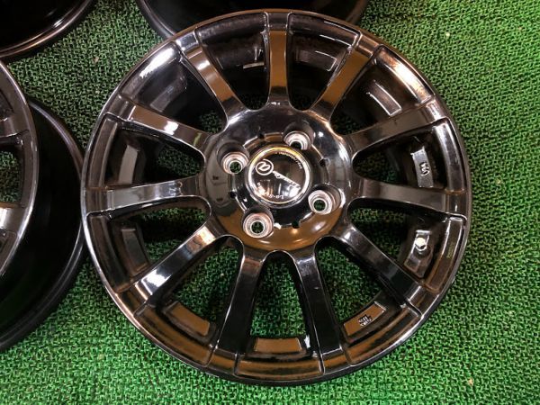 LA-STRADA 阿部商会 アルミホイール 14インチ 4本 5.5J ET42 4H 100 美 