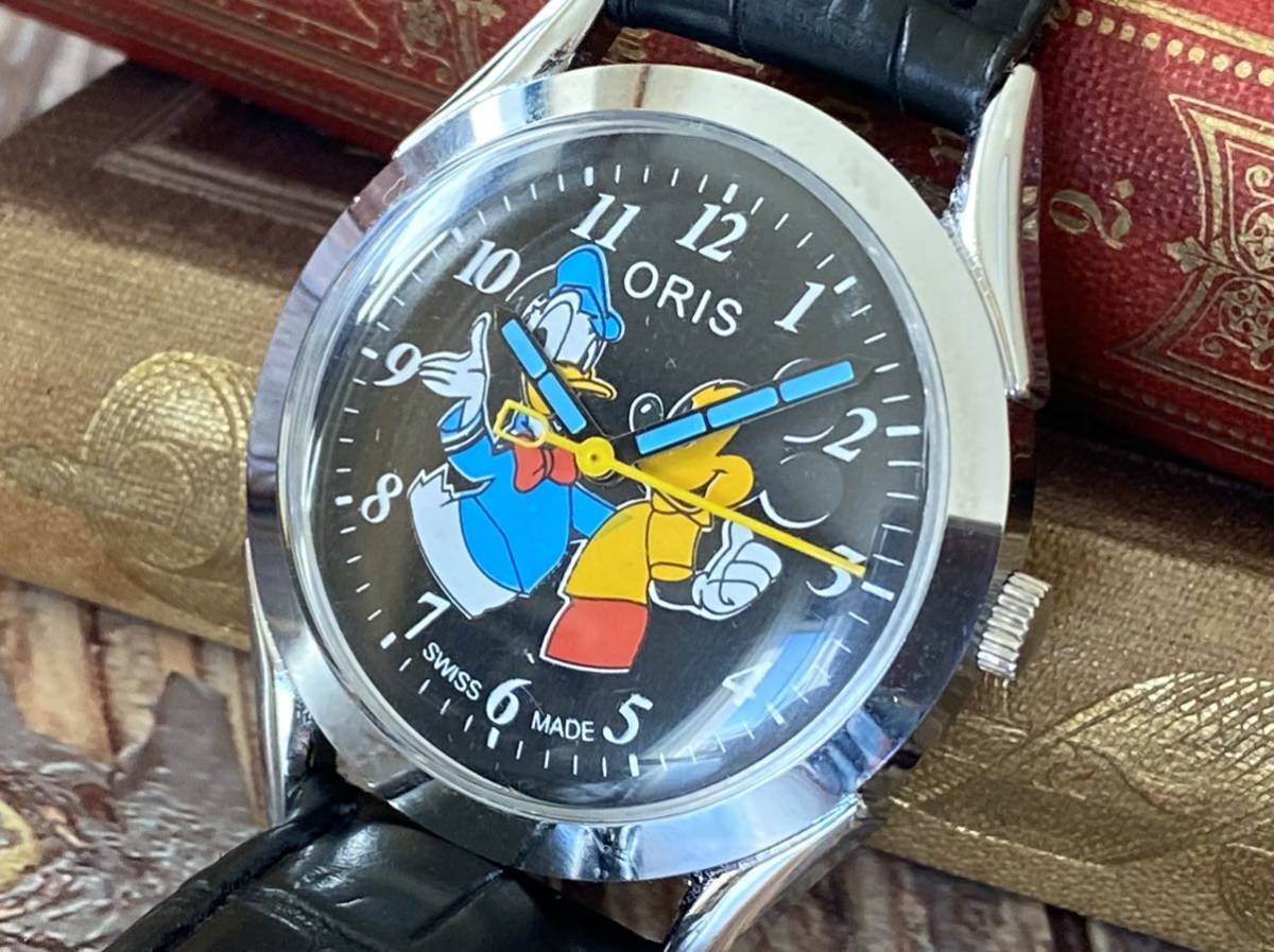 新作入荷，限定SALE】 ☆大人気・美品☆ORIS／オリス☆ミッキーマウス 