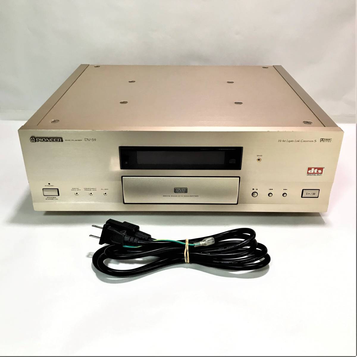 動作品【美品】Pioneer パイオニア CD/SACD/DVDプレーヤー DV-S9 Pioneer SACD パイオニア 名機☆動作OK☆Pioneer DV-600AV 報道