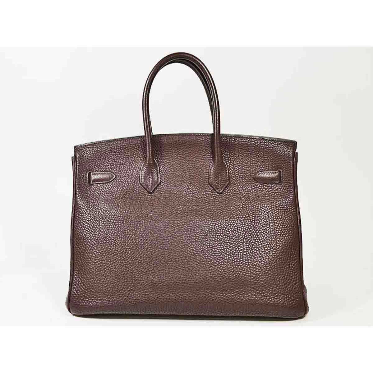 HERMES エルメス Birkin35 バーキン35 ショコラ トゴ □K刻印（2007年 