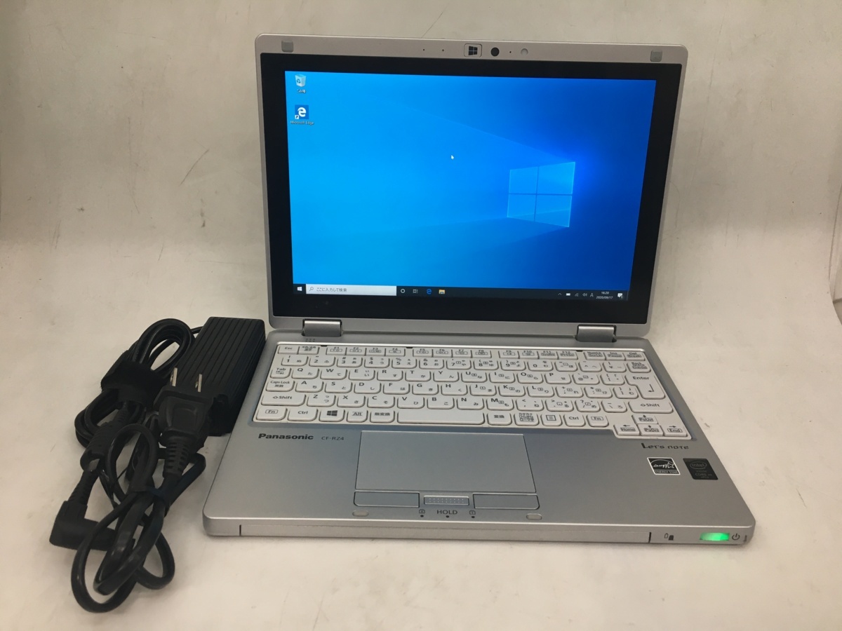 Panasonic】Let'snote CF-RZ4 Core M-5Y71 4GB SSD128GB WEBカメラ