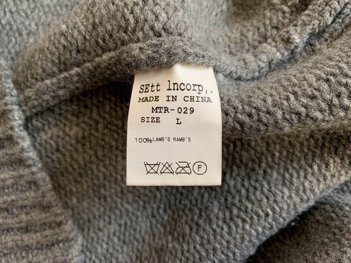 希少 初期 2006 Mountain Research Frankenstein Sweater グレー L 