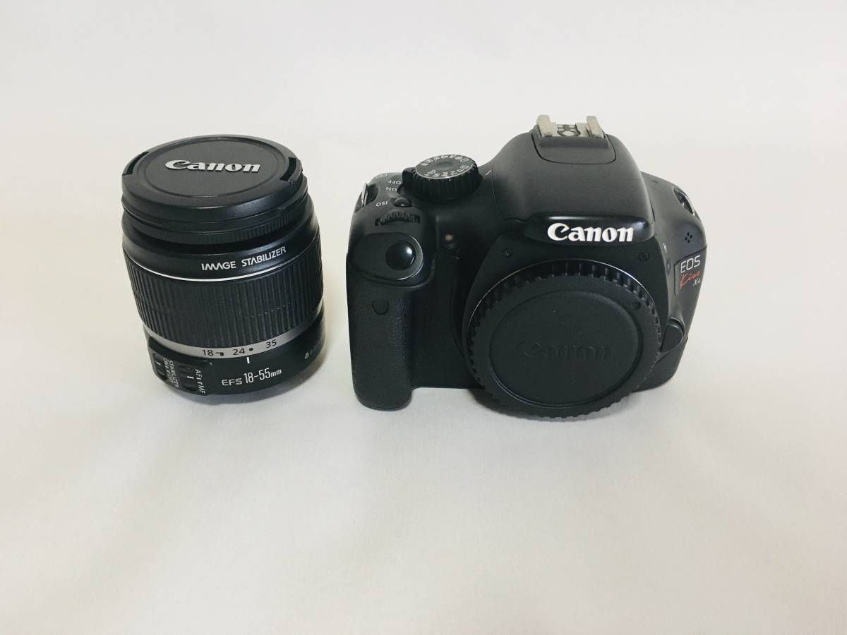 ジャンク扱い Canon デジタル一眼レフカメラ EOS Kiss X4 レンズセット