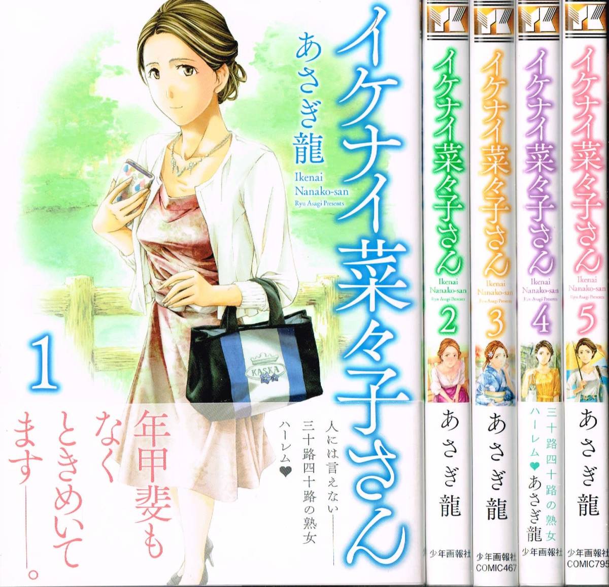 全巻 イケナイ菜々子さん 全5巻 あさぎ龍 少年画報社 最新巻ま 全巻セット 売買されたオークション情報 Yahooの商品情報をアーカイブ公開 オークファン Aucfan Com