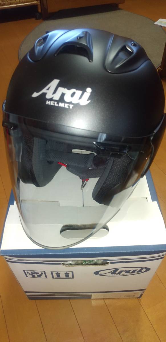 Arai RAM4ジェットヘルメット マットブラック Arai アライ SZ-RAM4