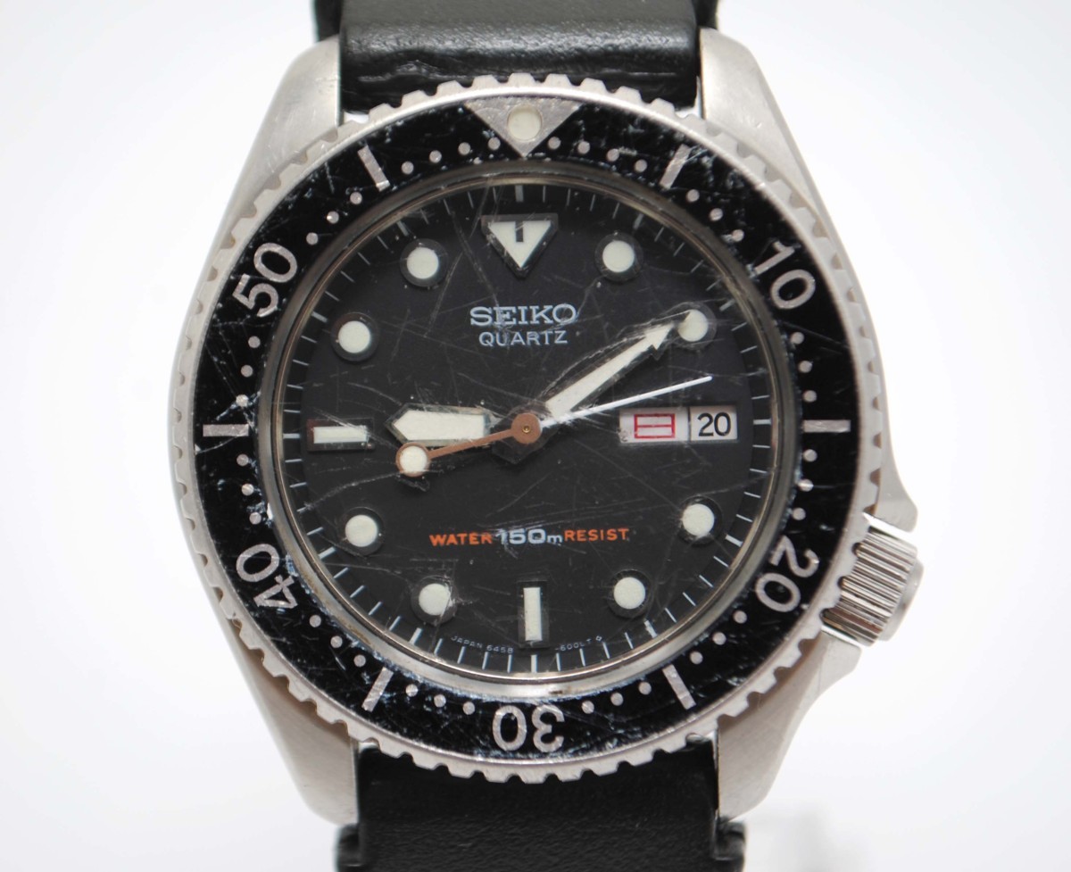 中古品] 動作OK【SEIKO】セイコー 6458-6000 ダイバー150m デイデイト 