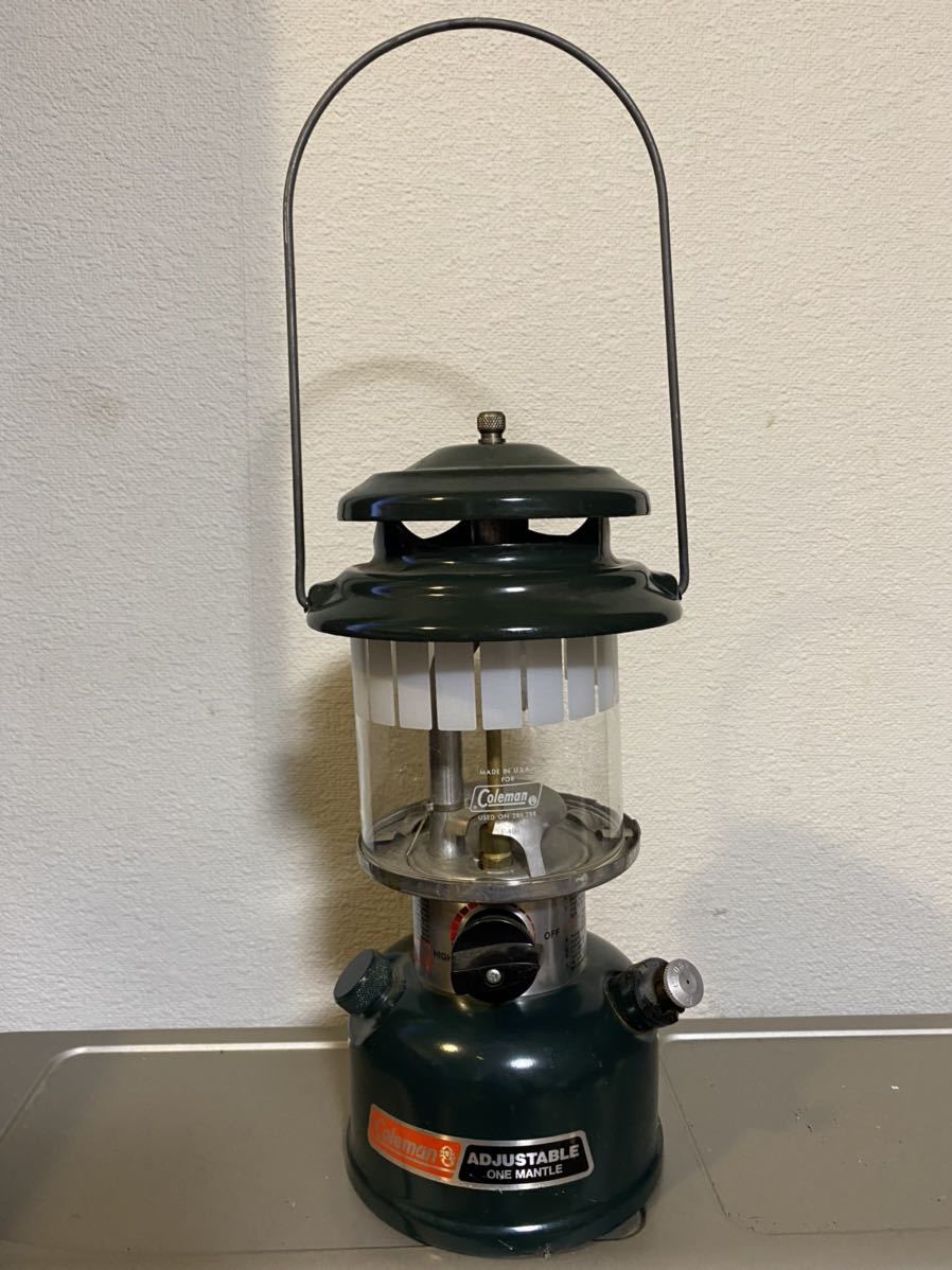 高品質，送料無料 コールマン Coleman コールマンランタン ワンマントル model 286A グリーン 1994年5月(ホワイトガソリンランタン)｜売買されたオークション情報、yahooの商品情報をアーカイブ公開 - オークファン ホワイトガソリンランタン
