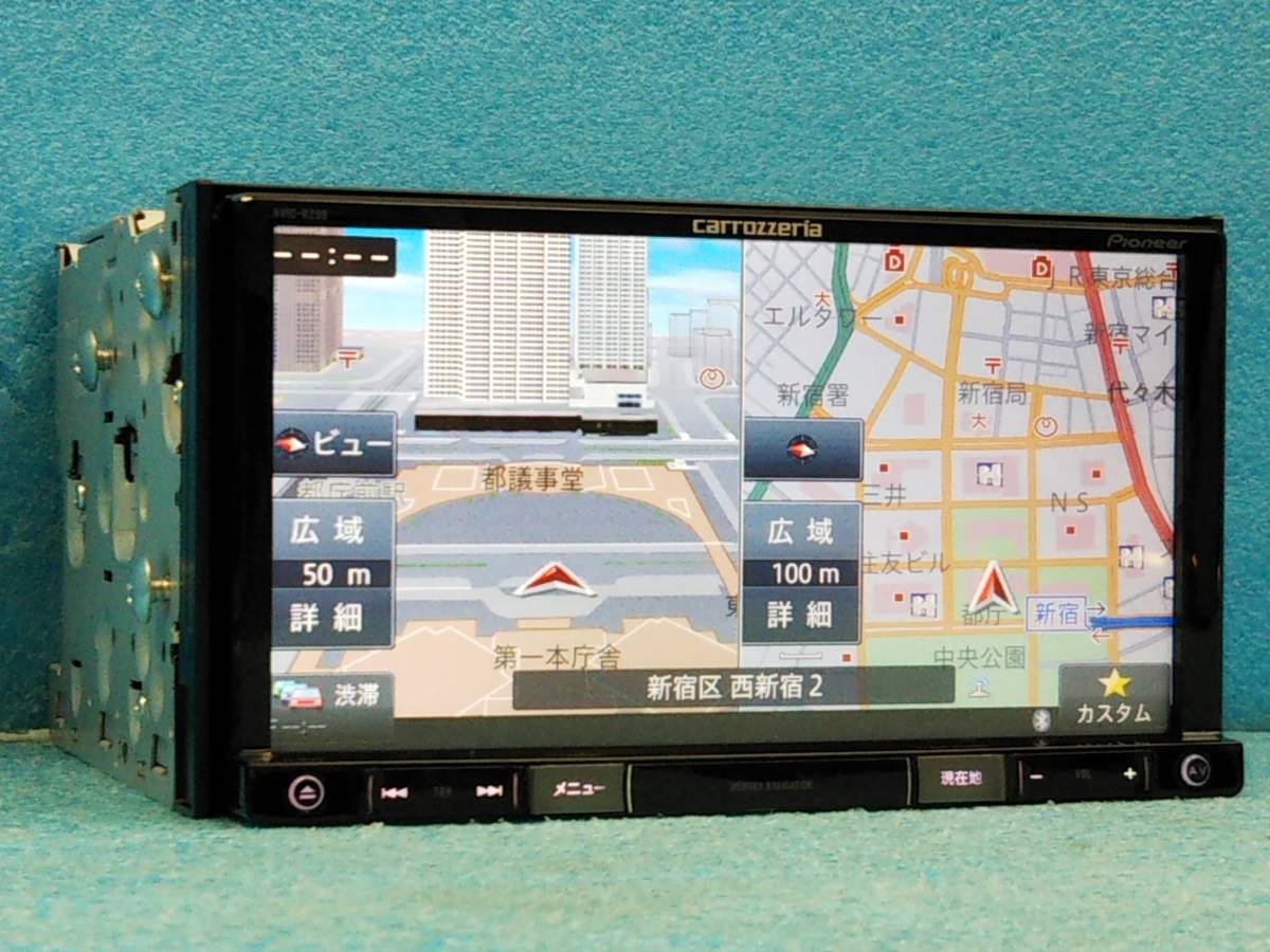 ☆カロッツェリア 楽ナビ AVIC-RZ99 2015MAP/4×4フルセグ/Bluetooth